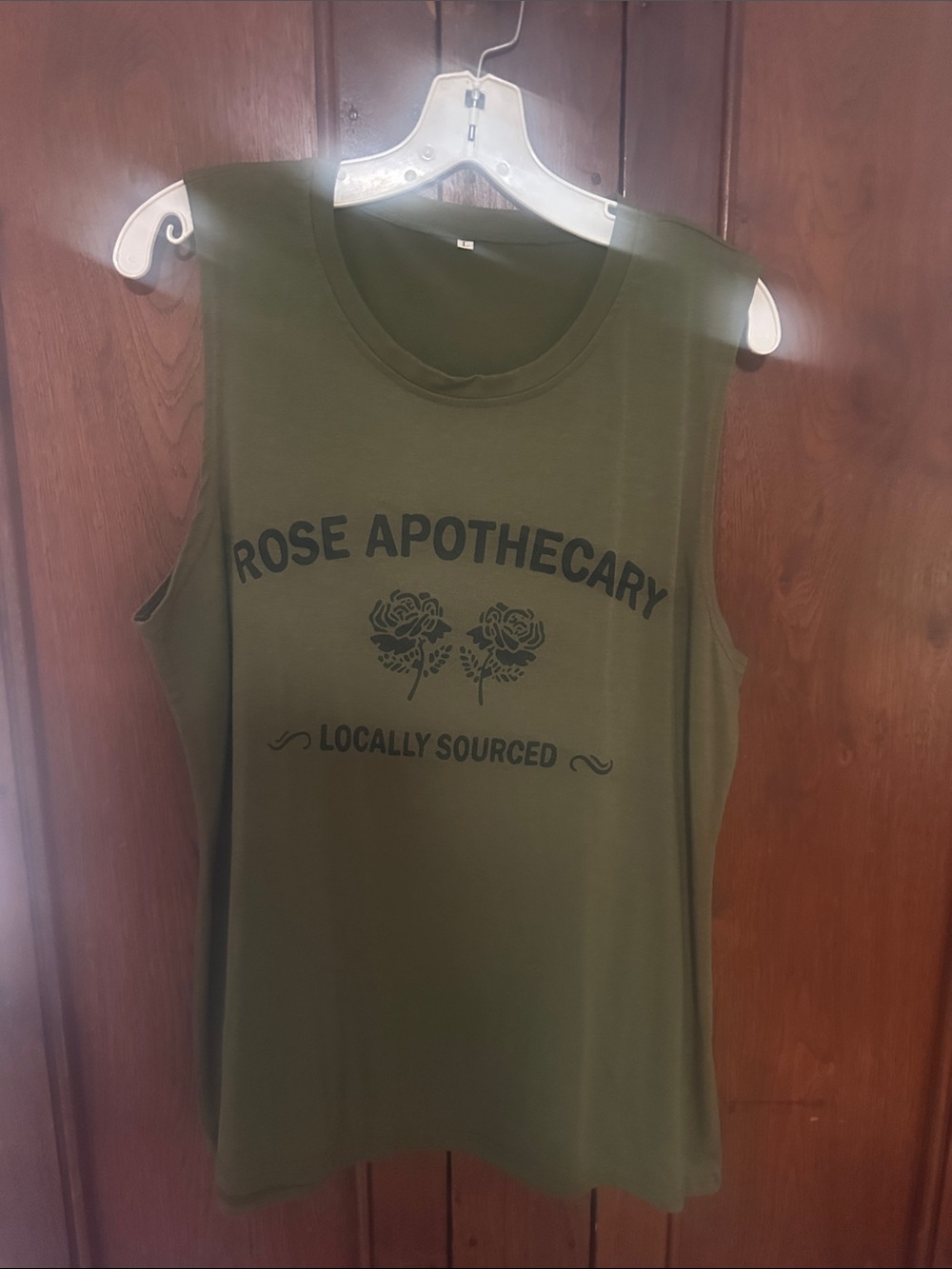 Olive Green Muscle Tee